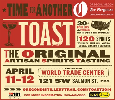 The largest artisan spirits revival of America- TOAST 2014